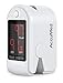 AccuMed® CMS-50DL Fingertip Pulse Oximeter Finger Pulse Blood Oxygen SpO2 Monitor w/Carrying case, Landyard Silicon Case & Battery (White)