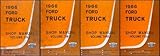 1966 Ford Truck Repair Shop Manual Original 4 Volume Set