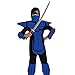 Child's Blue Ninja Costume, Large