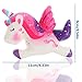 PintreeLand Kawaii Donut Unicorn Squishy Toys 2 Pack Cute Small Slow Rising Squishies Prime Gift for Girls Kids