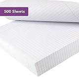 SUMMIT A4 Loose Leaf Paper 8mm Ruled 2 Holes Header Footer 500 Sheets view 3