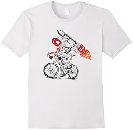 Mens NASA Vitruvian Astronaut Graphic - Astronaut Large White