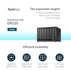 Synology 5-Bay Expansion Unit DX525