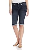 Dickies Women’s Denim Bermuda Short, Antique Dark, 10