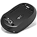 SHHHMOUSE – Wireless Silent Optical Mouse with USB Receiver and Batteries – Cordless, Portable, Quiet Click Mouse for PC, Laptop, Chromebook, Computer