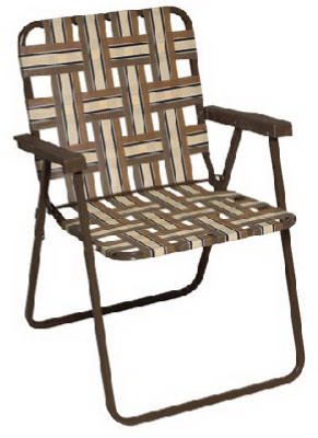 Rio Brands Inc Brn Promo Web Chair By055 0786 Folding Patio Chairs
