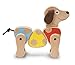 Melissa & Doug Puppy Wooden Grasping Toy for Baby