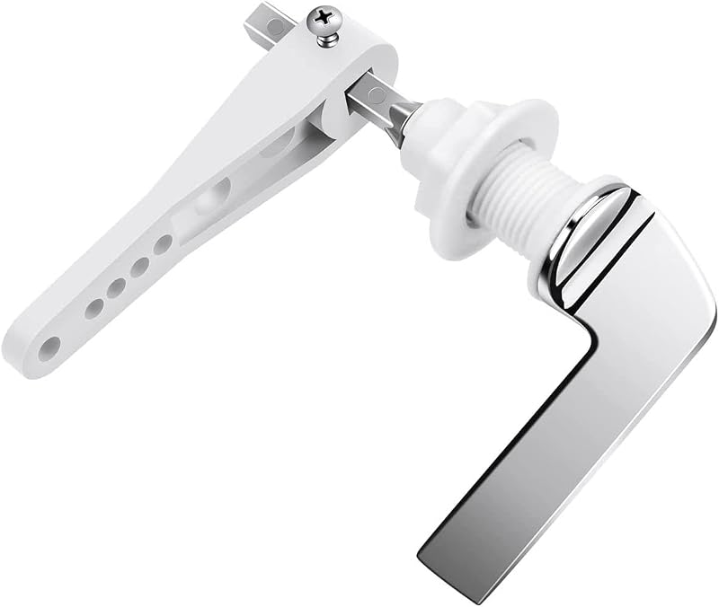 CAEEKER Alloy Toilet Cistern Lever Flush Handle Victorian Chrome Universal