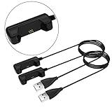 Fitbit Flex 2 Charger, KingAcc Replacement USB Charging Cable Cord Charger Cradle Dock Adapter for Fitbit Flex 2, Fitness Tracker Wristband Smart Watch (3Foot/1meter, 2-Pack)