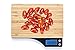 Beautiful Bamboo Digital Kitchen Food Scale with Tare Feature By Wasserstein