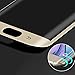 Samsung Galaxy S6 Edge+ Plus Tempered Glass Screen Film Protector: Valuebuybuy 9H 0.2mm Thinest Full Cover Curved Edge to Edge Protection Armor Guard Shatterproof - S6 Edge Plus Gold