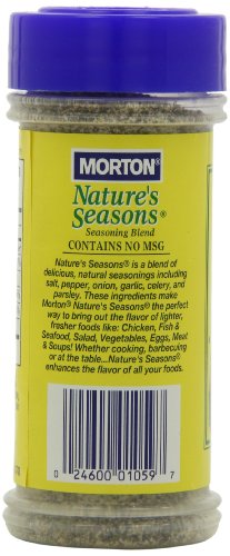 Morton Nature's Seasons Seasoning Blend, (4 oz), 12-Pack, Perfect for Cooking & Seasoning