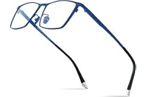 FONEX Titanium Glasses Frame for Men,Square Eyewear Full Optical Eyeglasses F85641