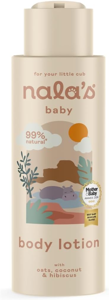 Nala's Baby Body Lotion 400ml 99% Natural Derm Tested Vegan