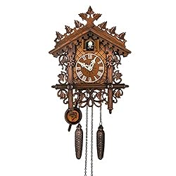 CENGNIAN Vintage Quartz Cuckoo Clocks for
