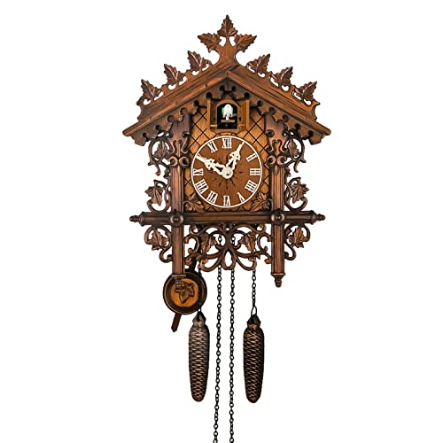CENGNIAN Vintage Quartz Cuckoo Clocks for