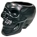 Streamline APL202 Skull Plant Pot, Black     