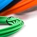 Wokashaka 3D Pen Filament 1.75mm PCL Filament Refills 246 Linear Feet Total of 15 Different Colors in 16.4 Feet Lengths (PCL)