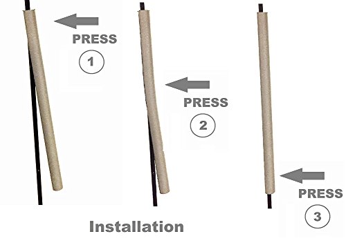 image for Jusmar USA Bicycle Spoke Reflectors, Jusmar Pack of 36 Bike Wheel Spok