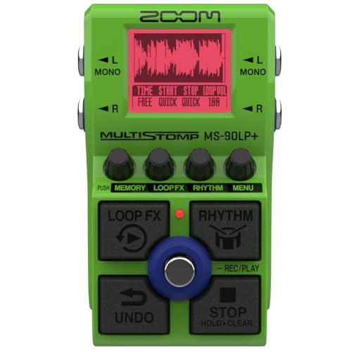 ZOOM(ズーム) MS-90LP Plus ギター用マルチストンプ グリーン