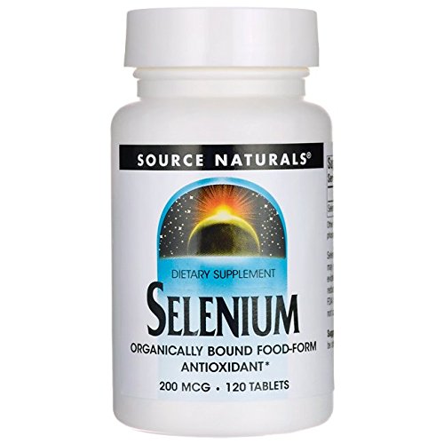 Selenium supplement 200 mcg, 120 tablets