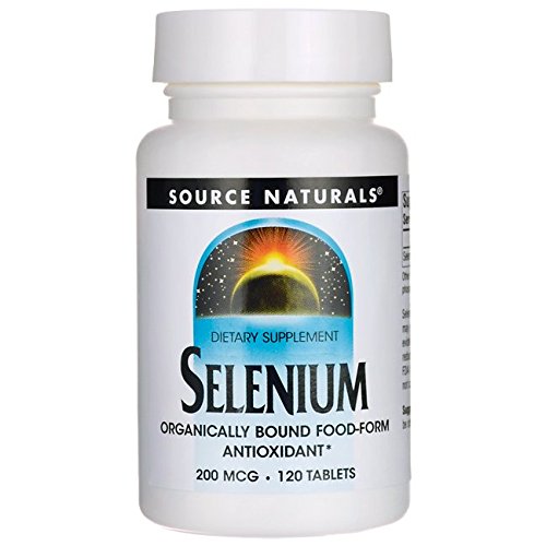 Selenium Supplement 200 mcg, 120 Tablets