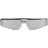 Balenciaga Shield-Frame Acetate Sunglasses