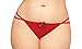 Seven 'til Midnight Women's Plus Queen Size Emma Open Crotch Thong