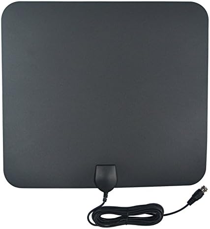 Chipman 35 Miles Range Ultra Thin Indoor HDTV Antenna with 10ft High Performance Coax Cable,Extremely Soft Design and Lightweight