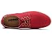 DADAWEN Men's Casual Canvas Oxfords Walking Shoes Sneakers Lace Up Dress Shoes Red US Size 12