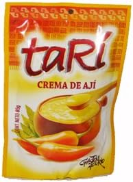 Tari Crema de Aji Amarilo / Pepper Cream Dip 400gr 8 Pack