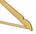 Whitmor GRADE A Natural Wood Suit Hangers (Set of 16)