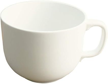 Amazon K Sキッチン アウトレット込 ほっこり スープカップ 470cc スープマグ マグカップ カフェオレボール 白い食器 日本製 美濃焼 ニューボーン 洋食器 ポーセリンアート カフェ風 大きい オートミール かわいい 可愛い オシャレ おしゃれ コップ ノーブランド品