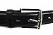 BIG & TALL - Men's Leather Belt, size 58 - 60 inch waist Black