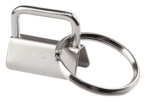 100 - Country Brook Design - 1 Inch Key Chain Fob Wristlet Hardware Sets with Key Ring - //medicalbooks.filipinodoctors.org