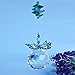 H&D 40 mm Handmade Butterfly Crystal Ball Prism Rainbow Maker Hanging Suncatcher Home Wedding Decoration Favors
