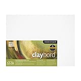 Ampersand Museum Series Claybord Panels for Paint and Ink, 3/4 Inch Depth Cradled, 12X16 Inch (CBSC12)