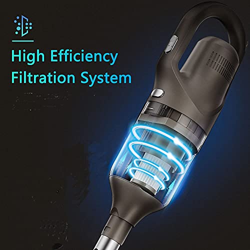 GeeMo Cordless Vacuum Cleaner, 4 in 1 Stick Vacuum Cleaner 2.5H Quick