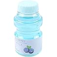 FLIPNEX Clear Strawberry Jelly Slime - Fluffy, Stretchy, Crunchy Bubble Slime Soft Putty Stress Relief Toy Party Favors Super Light Favor Gift and Birthday (Blue-3)