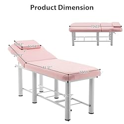 LINKHOO Professional Massage Table with Adjustable