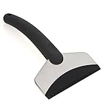 Shove the Snow | Prime Grade Ice Snow Shovel/Scraper Stainless Steel ABS and TPR To Eliminate Snow | Excellent for Car Truck SUV Windshield Window | Ergonomic Design with Contoured Anti Freeze Handle