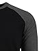 NE PEOPLE 3/4 Sleeve Baseball Tshirt Raglan Jersey Shirt