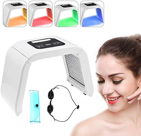 AYQ PDT 4 Colors LED Light Photodynamic Facial Skin Skincare Machine Rejuvenation Photon Therapy Machine Photodynamic Skin Rejuvenation Salon Spa Beauty Equipment