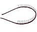 STHUAHE Unisex Multicolor Metal Teeth Comb Hair Hoop Hairband Headband Hair Accessories by Beauty hair (8 Color)