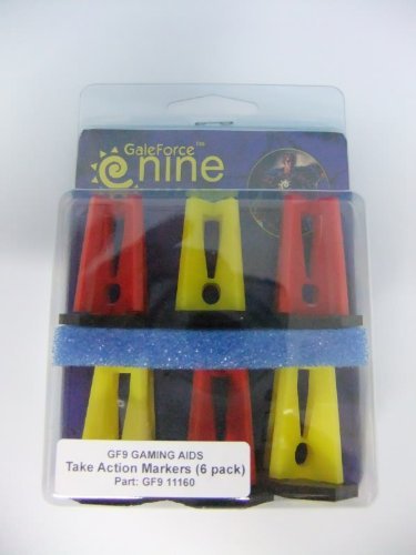 Gale Force 9 - Take Action! Markers (6 Pack) - Fwgfg160