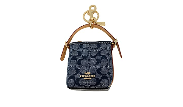 Mini Val Duffle Bag Charm In Signature 