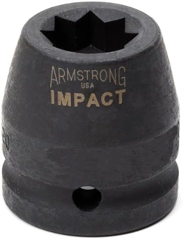 Armstrong 21-154 3/4-Inch Drive 12 Point 1-11/16-Inch Impact Socket