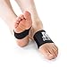 DR JK (Medium) Adjustable Plantar Fasciitis Compression PedPal, Get Customized Foot Arch Pressure with Arch Support Sleeves and Inserts, for Women and Men to Wear in Shoes, Sandal and Barefoot