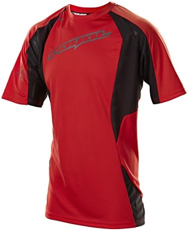 Royal Racing Turbulence Jersey, Flo Red/Charcoal, Large