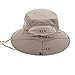 OTOO Sun Protection Bucket Fishing Hats for Men and Women Summer Outdoor SPF 50+ Boonie Cap (Gray)